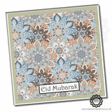 EGC013F Eid Mubarak Silver Foil
