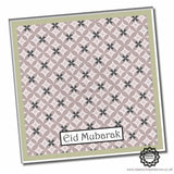 EGC013E Eid Mubarak Silver Foil