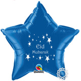 EGCBLUE Eid Mubarak Foil Balloon Blue