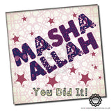 MAS003 MaSha 'Allah You Did It Pink