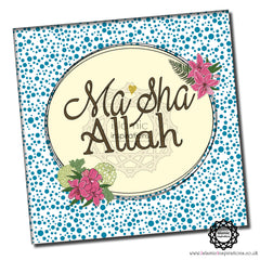 MAS006 MaSha 'Allah Blue