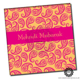 MEH004 Mehndi Mubarak Mustard Pink