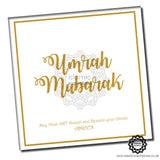 UMR007 Umrah Mubarak Foil