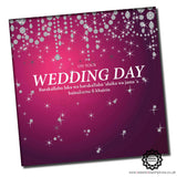 WWC032 Hot Pink Wedding Diamontes